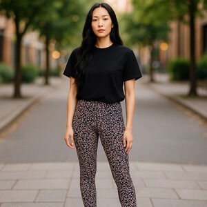 JoyLab Leggings‎ Womens XS Camo Print High Rise Yoga Pants Athletic Gym Workout